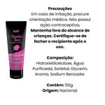 Lubrificante Beijável gel Intt 50ml - Algodão Doce