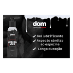 Cosmético lubrificante a Base de Água - Hibrido Sêmen Lub imita sêmen 100g