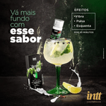 Cosmético excitante Vibration Power Intt - Sabor Gin com tônica 17ml