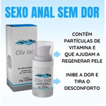 Gel Para Sexo Anal Cliv Intt 17g Neutro Intt Dessensilizante 