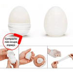 Mascara/ Venda para olhos Masturbador egg e algema fita bondage