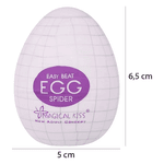 Mascara/ Venda para olhos Masturbador egg e algema fita bondage