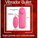 Vibrador bullet plug anal p lubrificante D4 e vela de massagem
