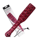 Kit sado mascara para olhos venda mordaça boca bola coleira com corrente palmatória chibata luxo