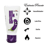 Kit Mama Teta Gel Beijável e Excitante Berinjelo
