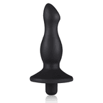 Prazer anal plug anal estimulador de próstata plug Massageador/ Estimulador P-spot Com Vibro