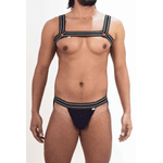 Conjunto De Jock Mais Harness De Elastico