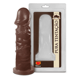 Pênis Aromático Chocolate - 15 cm