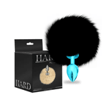 Prazer anal plug anal Pompom Preto Fosco - Tamanho P