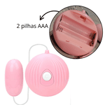 Vibrador Cápsula - 7 modos de vibração - A pilha