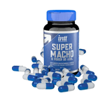 Cosmético afrodisíaco energético suplemento vitamínico masculino Super Macho 30 Cápsulas