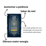 Kit Loucura dos Sentidos - Excitante clitoriano, exotica honey feminino e exotic honey masculino