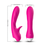 Vibrador Rabbit de ponto G - 9 modos de vibração
