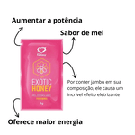 Kit Loucura dos Sentidos - Excitante clitoriano, exotica honey feminino e exotic honey masculino