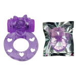 Anel Vibrador Peniano gatinho - a bateria - Cores Rosa ou Roxo