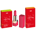 Kit Essencia - gel clitoriano excitante, Bullet e lubrificante Beijável a base de água 