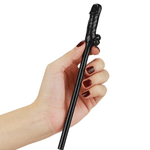 Brincadeira jogo de canudos - Kit com 9 Canudos Vagina Original Pussy Straws Bege, Marrom e Preto Copia