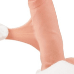 Dildo Pênis Realístico Mr. Rude 3 com Ventosa - 18,3 X 3,4 cm