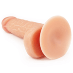 Dildo Pênis Realístico com Ventosa - Maleável - flexível - macio 