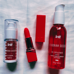 Kit Essencia - gel clitoriano excitante, Bullet e lubrificante Beijável a base de água 