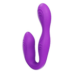 Vibrador de Ponto G e Clitóris - via APP - À Longa Distância - 2 motores - 12 modos de vibração