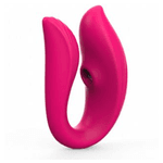 Vibrador de Casal com Pulsação - À Longa distância - APP - 10 modos de vibrações