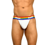 Jockstrap Pride Fio Dental - Branca