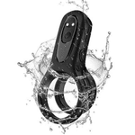 Anel Peniano Duplo com Vibrador - Recarregável 