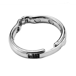 Anel Peniano de Aço Inoxidável com fecho - 2,6 cm