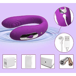 Vibrador de Casal Recarregável - 5 Modos de vibração
