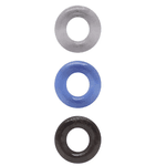 Kit Anel Peniano Peniano 3 Cores 3,7Cm