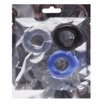 Kit Anel Peniano Peniano 3 Cores 3,7Cm