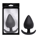 Plug Anal Silicone - Tamanho M 6,7 X 3Cm