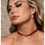 Choker Personalizável Sensual Yaffa – Monte Sua Palavra e Surpreenda