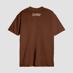 Camiseta Estampada Landfeet Tema Caramujo Fun Marrom