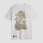 Camiseta Estampada Landfeet Branca Tema Cidade