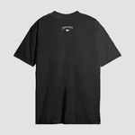 Camiseta Estampada Landfeet Preto Tema Rabisco