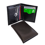 Carteira Masculina 100% Couro Modelo Slim pequena de Bolso