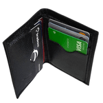 Carteira Masculina 100% Couro Modelo Slim pequena de Bolso