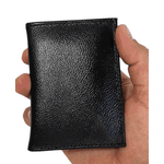 Carteira Masculina 100% Couro Modelo Slim pequena de Bolso