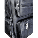 Mochila em Couro modelo Racer - Preta Reforçada