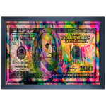 Art Street 03 - Quadro com Moldura - Preto, Marrom, Rústica ou Branco