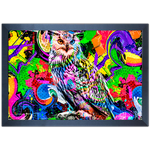 Art Street 07 - Quadro com Moldura - Preto, Marrom, Rústica ou Branco