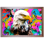 Art Street 08 - Quadro com Moldura - Preto, Marrom, Rústica ou Branco