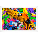 Art Street 09 - Quadro com Moldura - Preto, Marrom, Rústica ou Branco