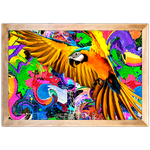 Art Street 09 - Quadro com Moldura - Preto, Marrom, Rústica ou Branco