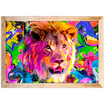 Art Street 10 - Quadro com Moldura - Preto, Marrom, Rústica ou Branco