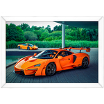 Carro 04 - Quadro com Moldura - Preto, Marrom, Rústica ou Branco