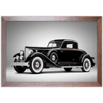 Carro 06 - Quadro com Moldura - Preto, Marrom, Rústica ou Branco