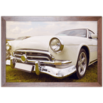 Carro 10 - Quadro com Moldura - Preto, Marrom, Rústica ou Branco